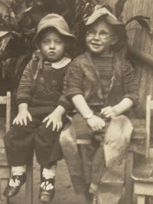 1948 Lois and Neil at their grandmother's house 5
