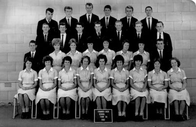 1962 Fawkner High School Form 5H - Lois front right
