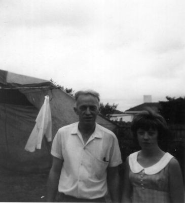 1962 Lois and her father George
