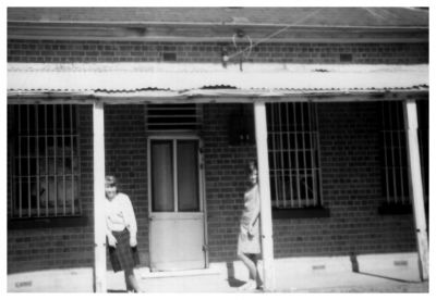 1965 Lois and Jenny Kimpton at the old Wentworth Gaol in NSW
Lois and Jenny Kimpton at the old Wentworth Gaol in NSW - one of their many roadtrips
