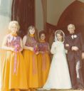 Filename=1973_Lois_a_bridesmaid_at_the_wedding_of_her_sister_Bev_4.jpg
Filesize=145KiB
Dimensions=725x782
Date added=Sep 02, 2020 1973_Lois_a_bridesmaid_at_the_wedding_of_her_sister_Bev_4.jpg