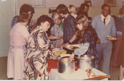 1980s St Linus had lots of dinners and functions and this is one of them, probably from around 1986
