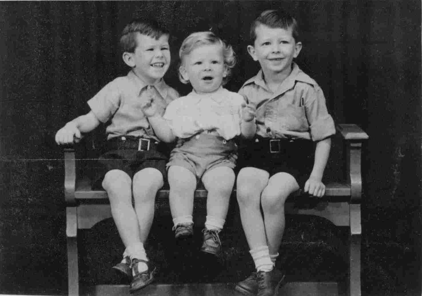 Terry Tim and Chris circa 1953