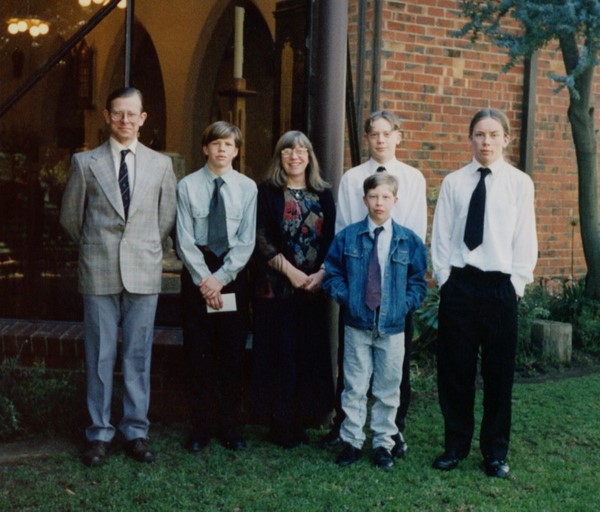 family photo circa 1996