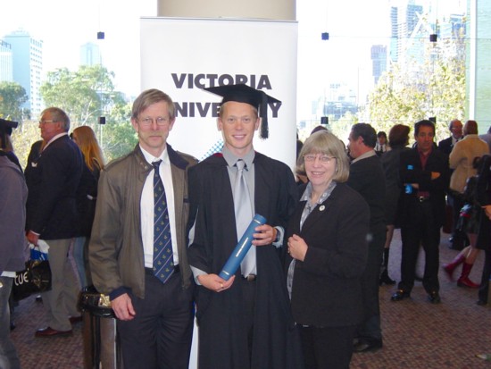 Chris Uni Graduation