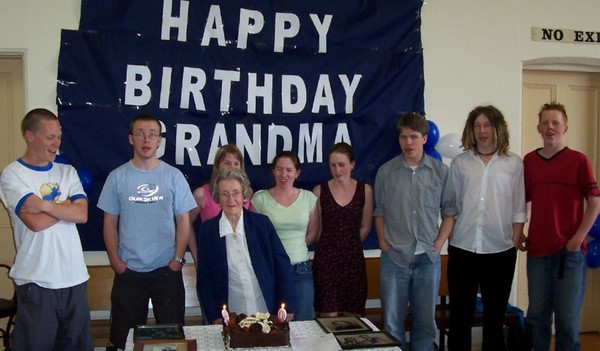 Win's 90th birthday