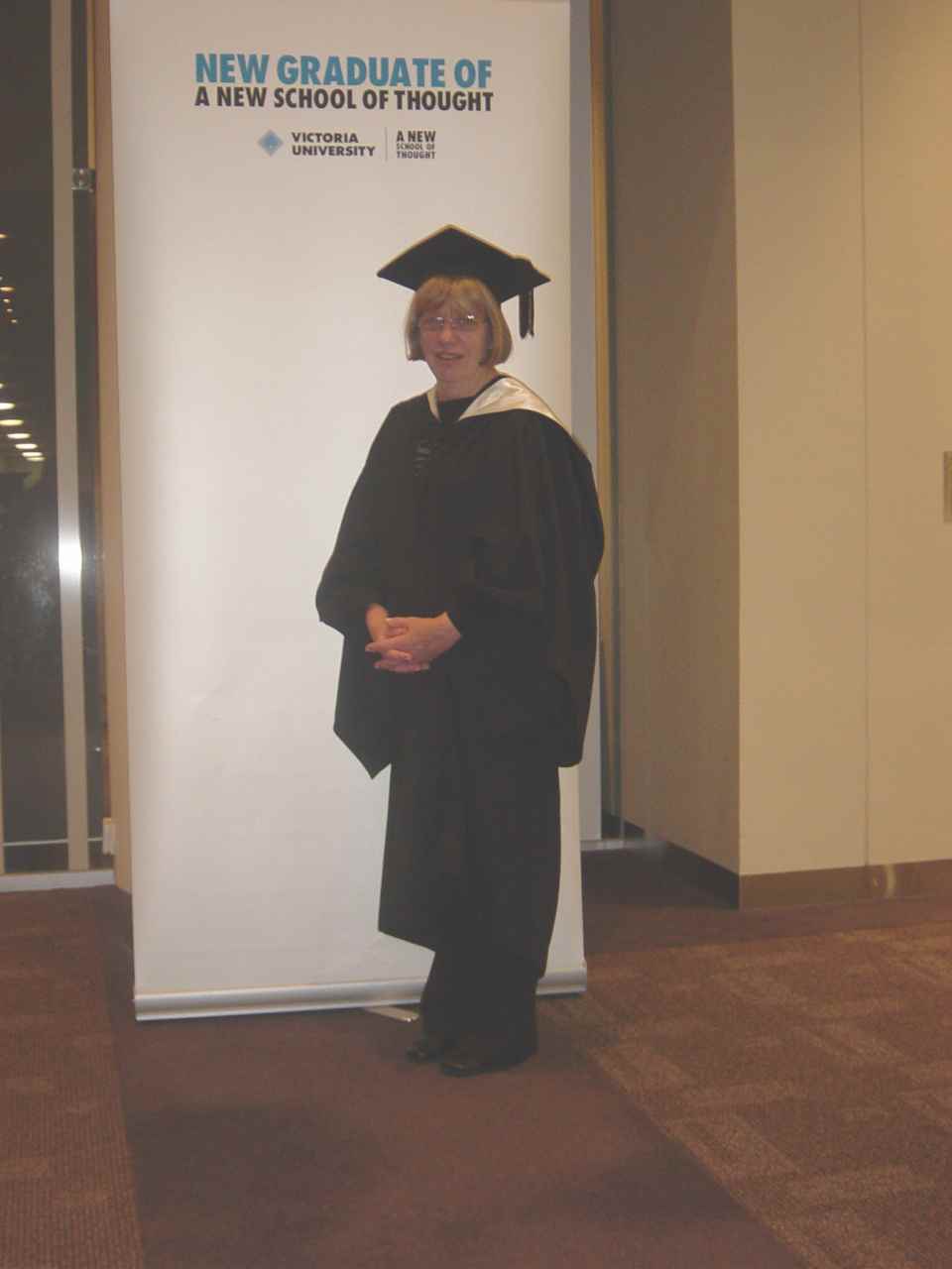 Lois graduating