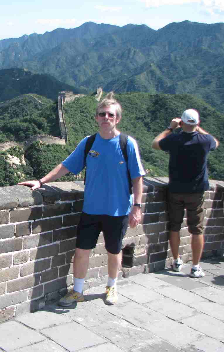 Tim on the Great Wall