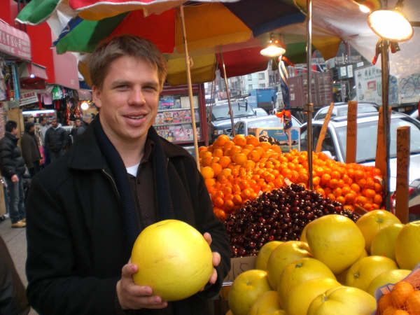 Paul goes shopping in New York