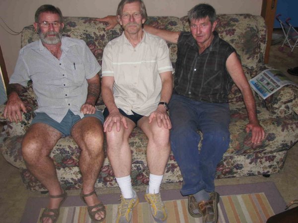 terry tim and mick in 2008