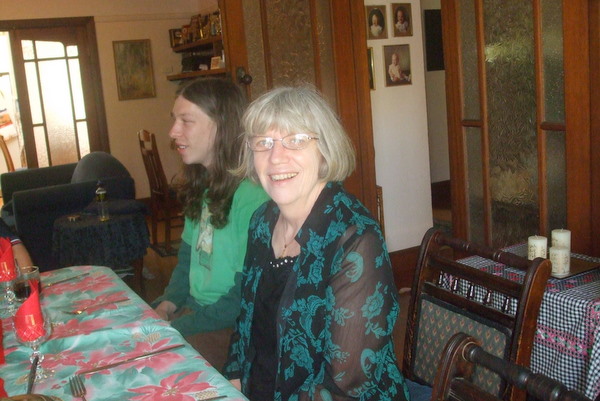 Christmas Day 2008 - Matt and Lois