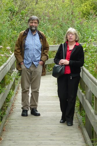 Lois and Laurie in Norfolk