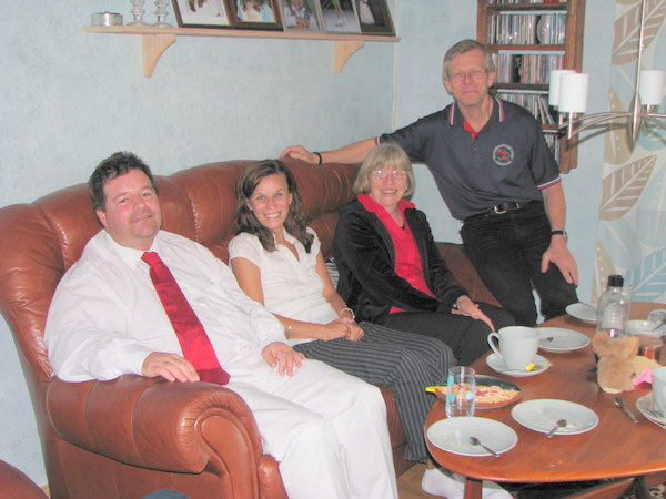 Tim, Lois, Annette and Hokan in Goteborg