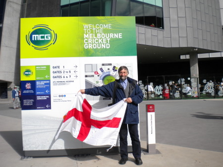 January 2011 Laurie Janicker at the MCG