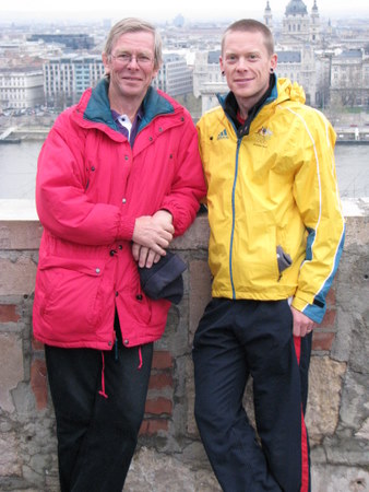 March 2011 - Chris and Tim in Budapest