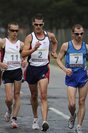 March 2011 Chris and Nathan Deakes racing in Dudince