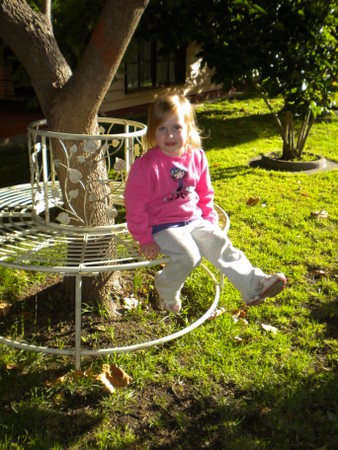 April 2011 - our great neice Akasha