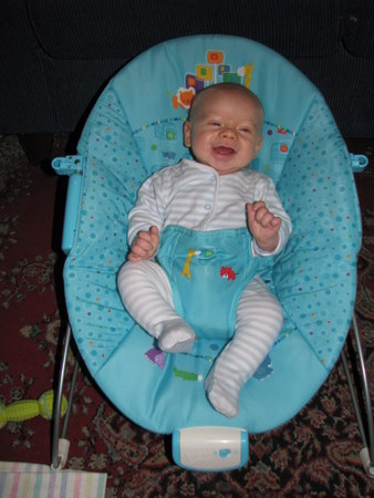 October 2011 - Oliver in happy mode