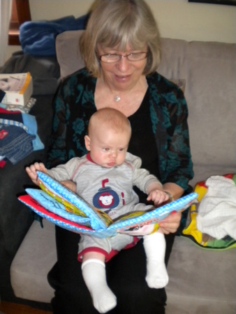 Nov 2011 - Lois and Oliver reading