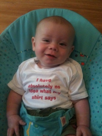What does that tee shirt say