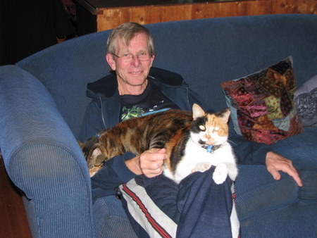two headed cat?