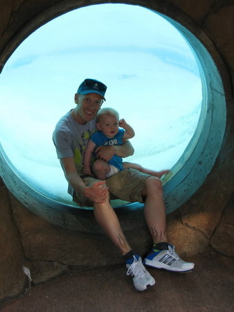chris and oll at london zoo