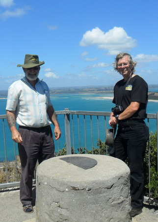Tim and Terry in Tasmania, January 2013