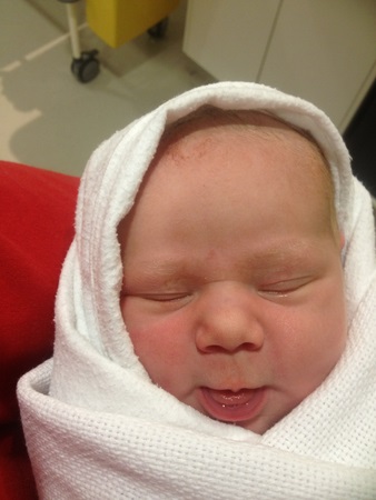 April 2013 - grand daughter Annika