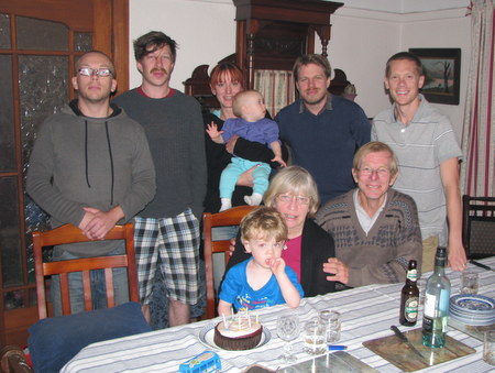 Lois's birthday March 2014