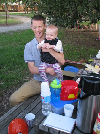 Annie's first birthday - April 2014