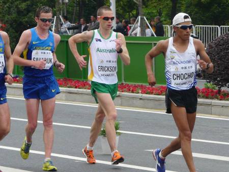 Chris races in China