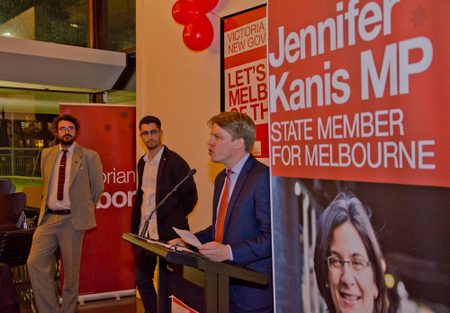 Paul at Labor campaign launch