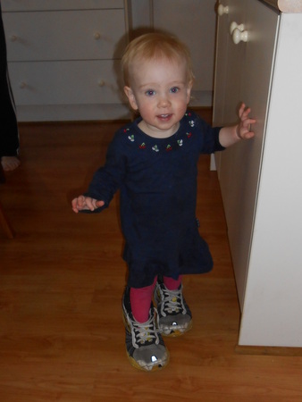 Annie takes up racewalking