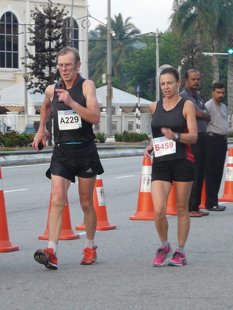 Tim and Michelle walk for 12 Hours
