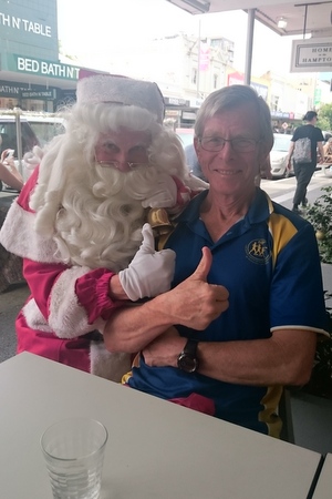 Santa at Moonee Ponds