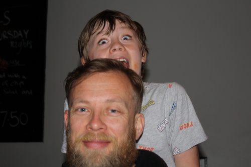 tim Birthday - Ollie and Uncle Dave