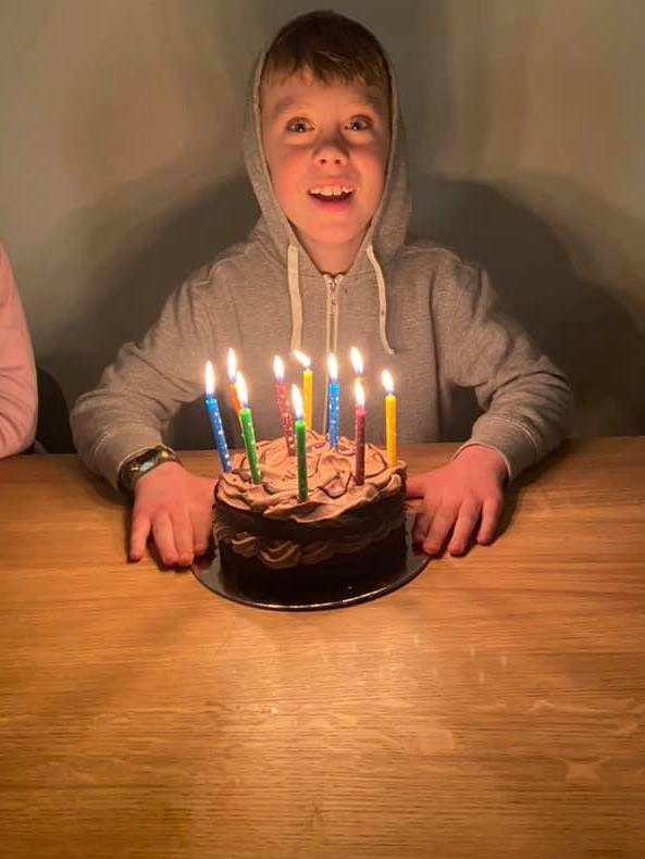 aug 2021 Oliver tenth birthday