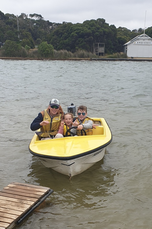 Boating at Anglesea