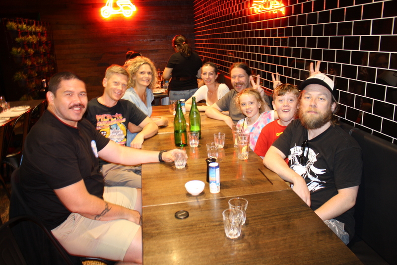 Dinner at Moonee Ponds