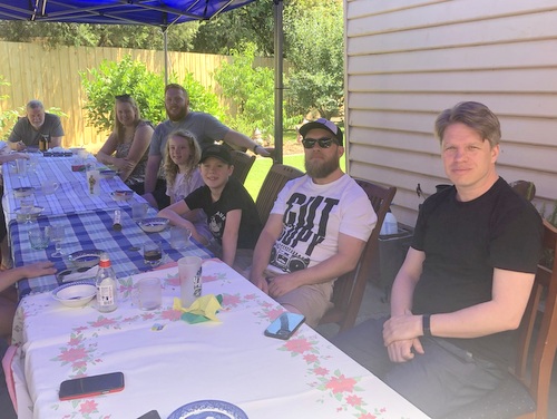 Christmas lunch at Pascoe Vale