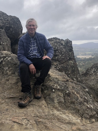 May hiking at Hanging Rock